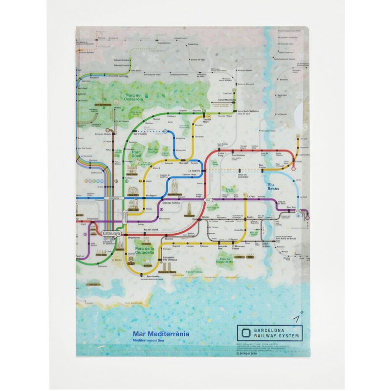 A4 File Folder - Barcelona